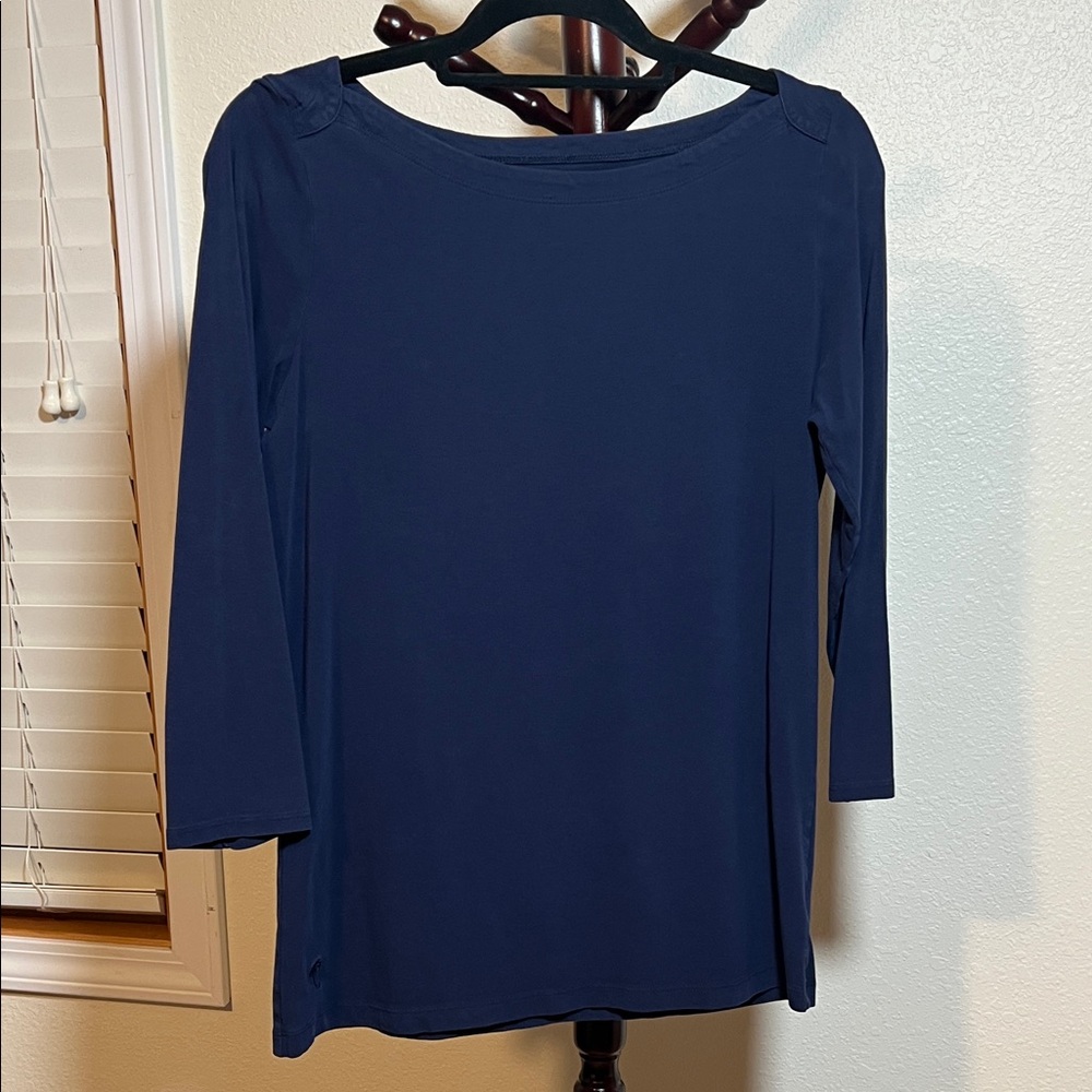 Lilly Pulitzer Navy Long Sleeve Top
